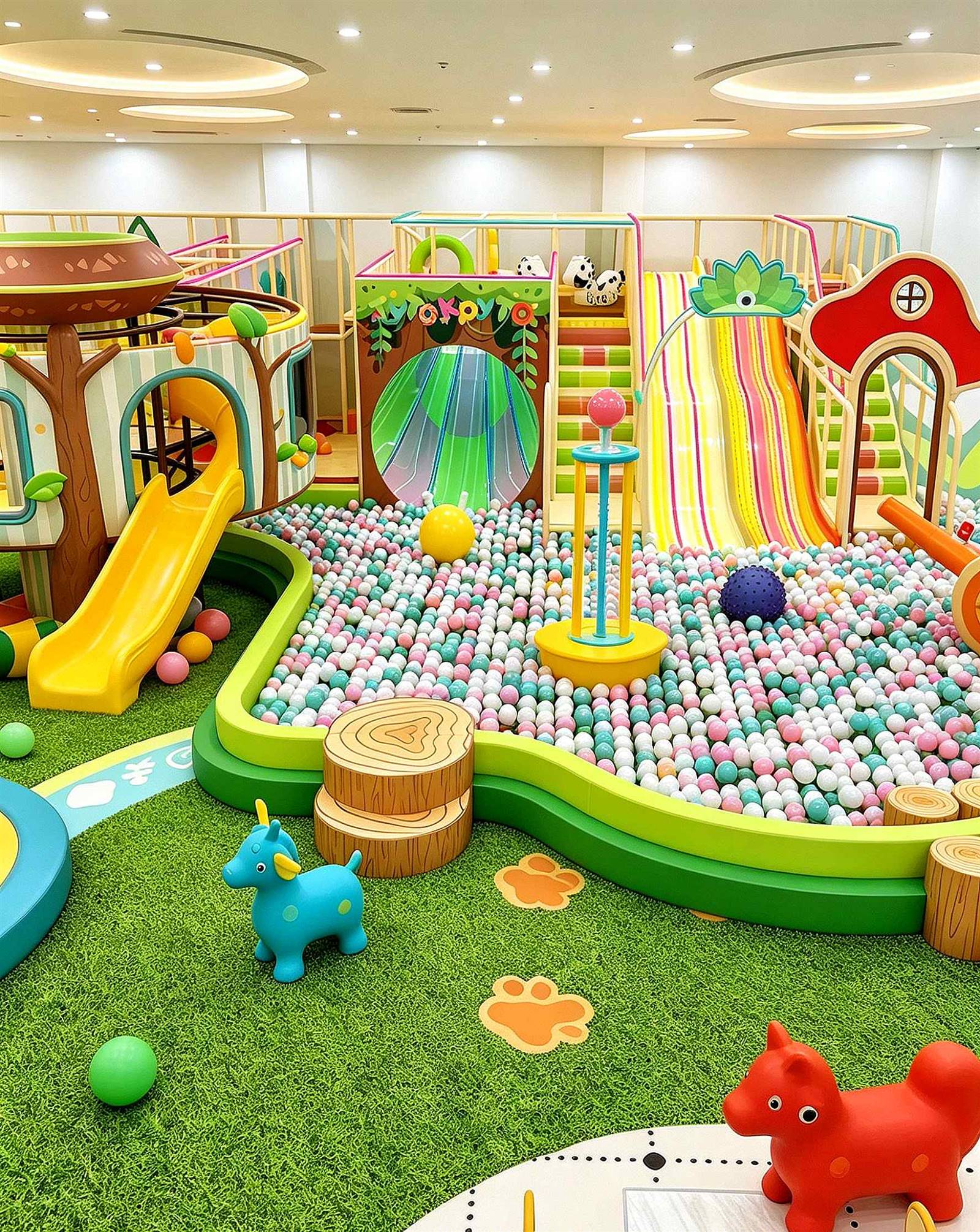 Forest theme indoor playground_ Forest theme indoor playground_