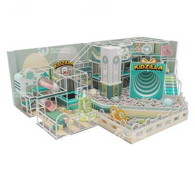 What is the quality of the sound system in the indoor fun park?